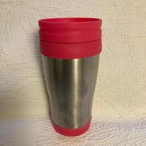 Pink Stainless Steel Travel Cup